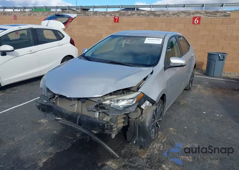 2017 Toyota Corolla Se from USA, damaged, VIN 5YFBURHE9HP690270